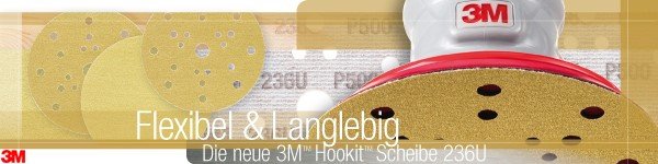 NEU 3M™ Hookit Schleifscheibe 236U